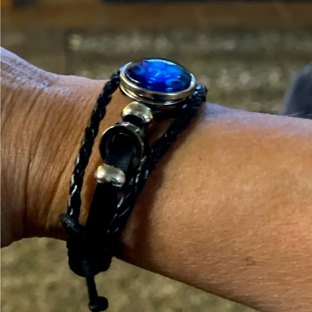 Zodiac Sign Aries - Bracelet -Blue